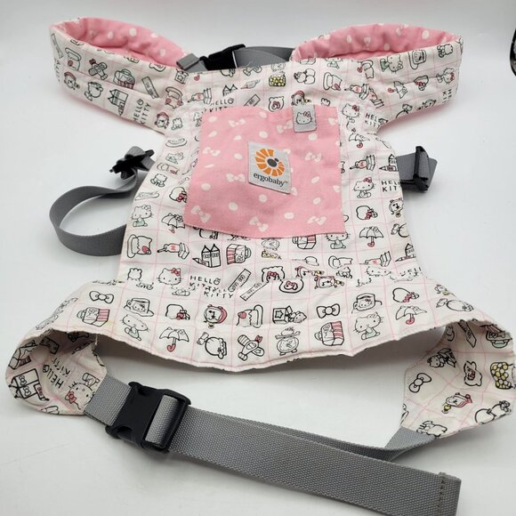 ERGOBABY Hello Kitty Pink Baby DOLL Carrier for Pretend Play Limited Edition - Picture 1 of 10